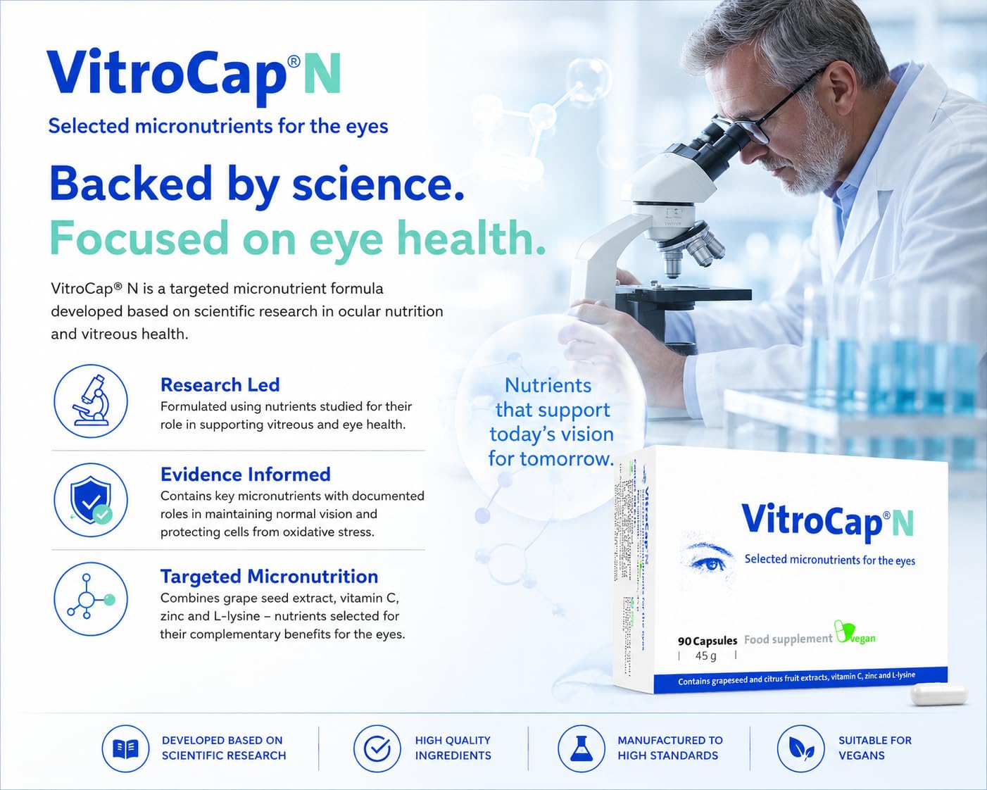 VITROCAP Vitrocap Capsules Pack of 90 Capsules