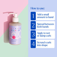 Only Curls Little Curls Leave-in Styler, 200ml, Kids Curl Cream, Moisturise, Smoothes & Defines, Lightweight & Gentle, Easy Styling Routine, Vegan & Cruelty Free, For All Curly Hair Types
