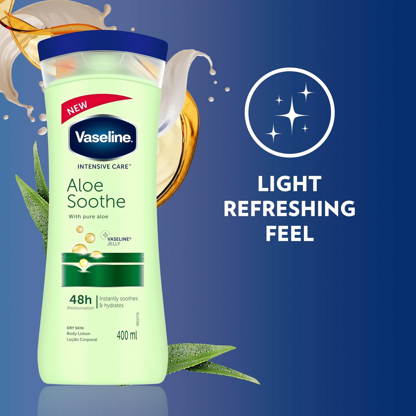 Vaseline Aloe Soothe 400Ml