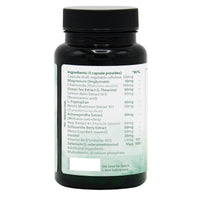 Night Aid - Plant Based Botanical Supplement - Includes L-Tryptophan, Magnesium & Vitamin B6-30 Vegan Capsules - Non-GMO, Made in the UK - G&G Vitamins