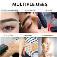 proamate Proamate Tattoo Cream Scar Repair Gel, Microblading Aftercare Ointment Vitamin A&D Anti Scar Tattoo Aftercare Cream for Makeup Microblading and Tattoo Healing Supplies (White 10 PCS/Pack)