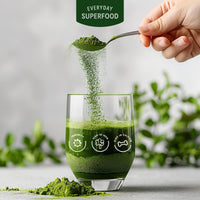 Everyday Superfood Organic Wheatgrass Powder 50g | Premium New Zealand Grown Wheat Grass | Green Juice Powder