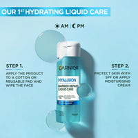 Garnier Hyaluron Barrier Repair Liquid Care Aloe Vera Toner, 120ml