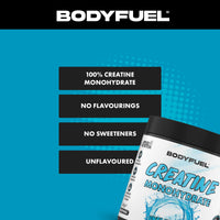 Applied Nutrition BodyFuel Creatine Monohydrate Powder, Increases High-Intensity Physical Performance, Unflavoured (300g - 60 Servings)