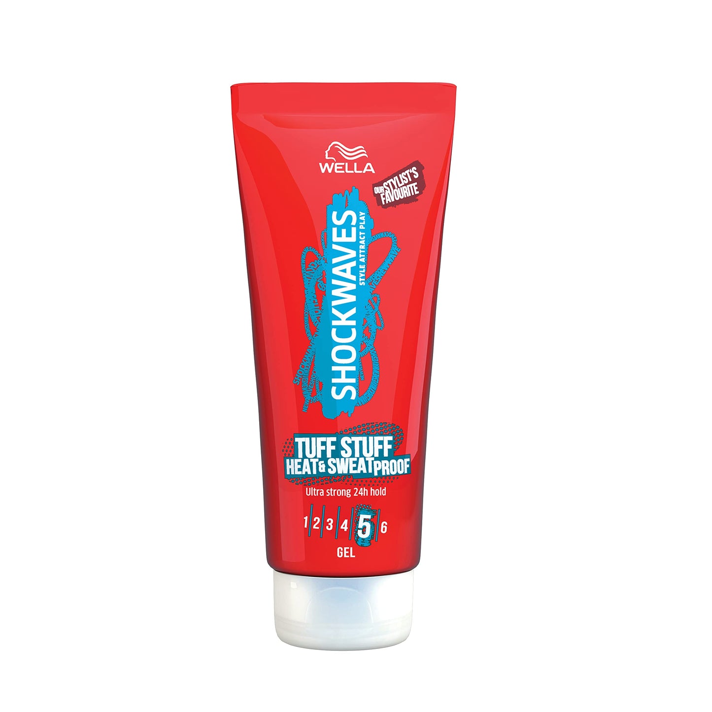 WELLA Wella Shockwaves Tuff Stuff Heat and Sweat Proof Gel, 200ml
