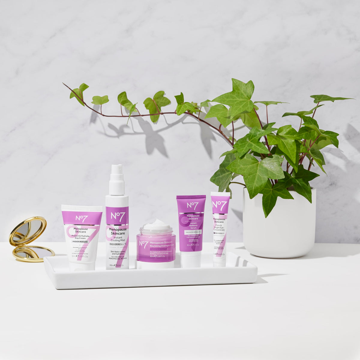 No.7 No7 Menopause Skincare Firm & Bright Eye Cream 15ml