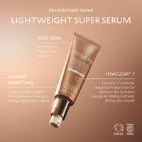 Gatineau GATINEAU Golden Glow Gradual Tan Face Serum - 50ml, Hyaluronic Acid & Marine Bio-Retinol, Smooths Complexion, Natural and Radiant Glow, Suitable for Sensitive Skin, Light/Medium