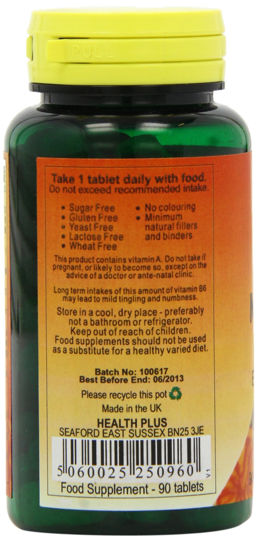 Health Plus Multi Vits 'n' Mins One-a-day Multivitamin Supplement - 90 Tablets