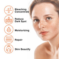 OKAQEE Dark Spot Corrector for Face and Body - Intimate Areas Spot Cream with Niacinamide - Dark Spot Remover for Face - Freckle Removal Cream for Women - Improve Skin Dullness, Fade Spots Blemishes - 60g