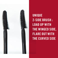 Rimmel Scandaleyes Wow Wings Mascara, Extreme Black, 12ml