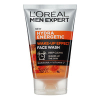 L’Oréal Paris men expert L’Oréal Paris Men Expert Wake-up Effect Face Wash 100ml, Hydra Energetic Face Wash With Vitamin C*, for Dull and Tired-Looking Skin, Cleanses Pores and Energises Skin