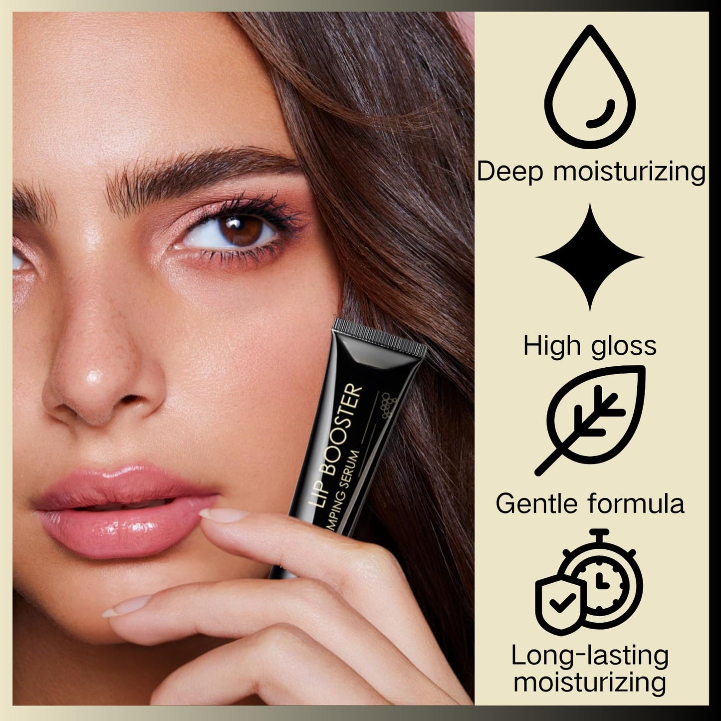 Plumpify Plumping Serum Oil,Lip Plumper Boosting Serum,Reduces Lip Lines lip balm,Nourishing and Plumping Formula PlumpingLip Oil,Hydrating Clear Lip Gloss Set Enhancing & Repairing Plump Effect