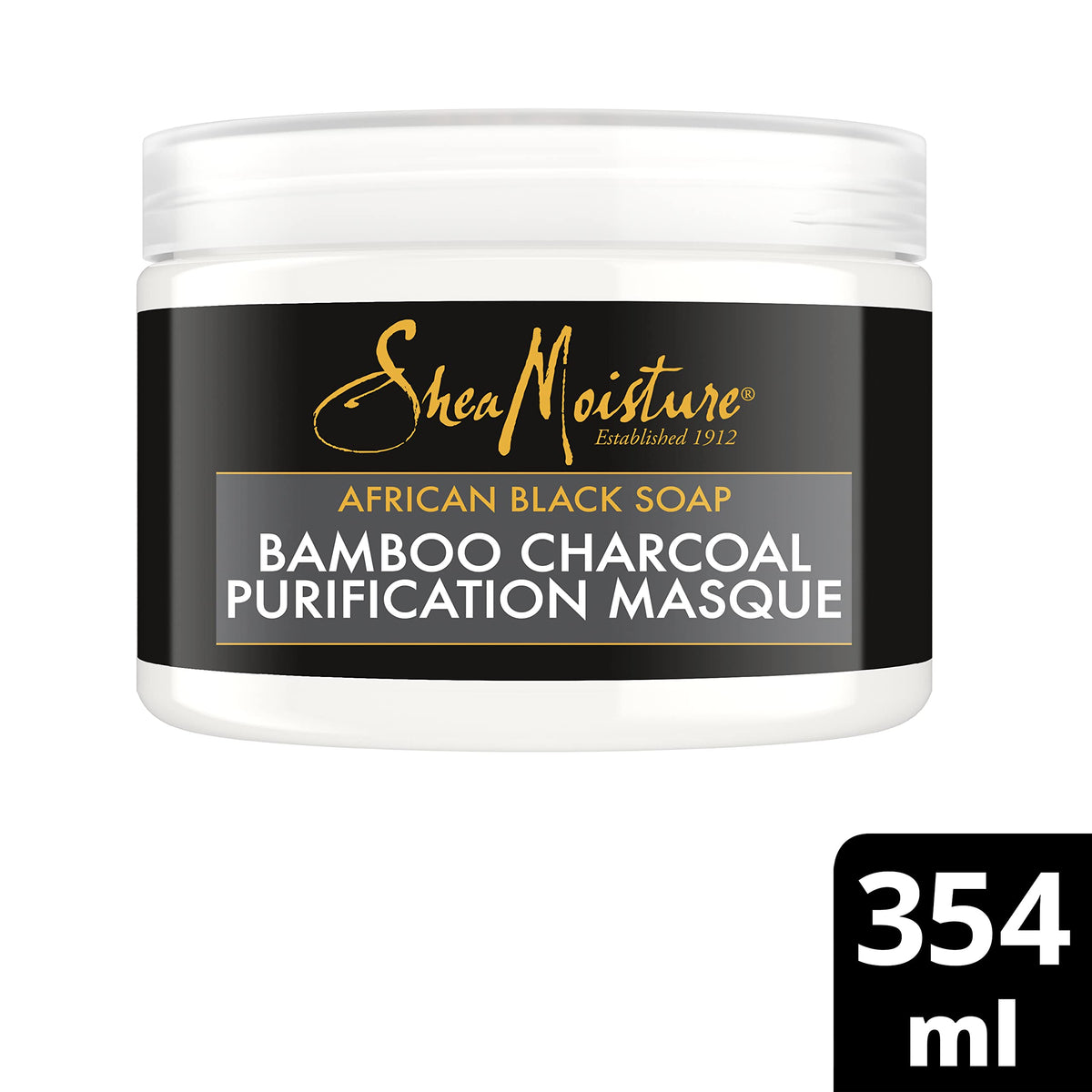 Shea Moisture SheaMoisture African Black Soap Bamboo Charcoal Purification Masque 354 ml