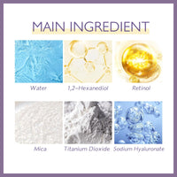 HERBENJOY SHEBEEDO Body Concealer Foundation with Brush,Full Coverage Tattoo Cover Up Makeup Colour Corrector,Leg Makeup To Cover Veins Complexion Perfector Even Tone,Concealer For Tattoo & Scars Dark Spots