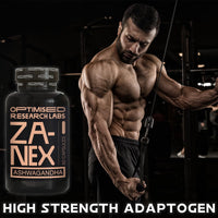 Optimised Research Labs High Strength Ashwagandha 5% Withanolides with Added Piperine for Improved Absorption Easy to Swallow Capsules 30-60 Day Supply Vegan Friendly Premium Grade Supplement
