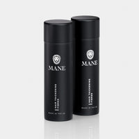 MANE Mane Hair Thickening Fibres - twin pack (Dark Brown) 15 grams