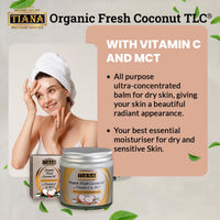 TIANA Fairtrade Organics Intensive Hydration Balm 100ml (Pack of 2)