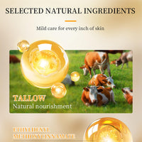 Generic Beef Tallow Sunscreen SPF 50 Face Moisturiser - Natural Grass Fed Tallow Skin Care,Tallow Balm Instant Sun Protection, Lightweight Non Greasy Sun Cream for Dry Skin,Water