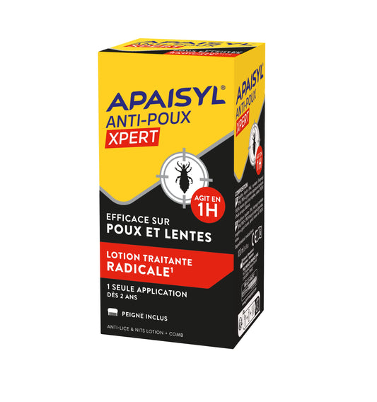 Apaisyl Xpert 100% Radical Lice and Nits 100ml