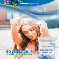 naturesupplies D-mannose Powder - GMO Free - Vegan Friendly - Highly Concentrated Mannose Pure Ingredients, No Chemicals in Our Supplements - Naturesupplies