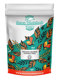 Sussex Wholefoods Organic Baobab Powder 500g