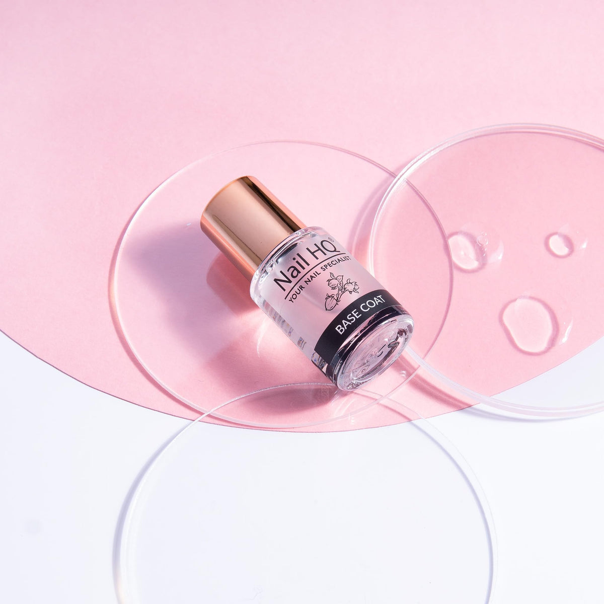 NAIL HQ Base Coat, Clear, 10 ml