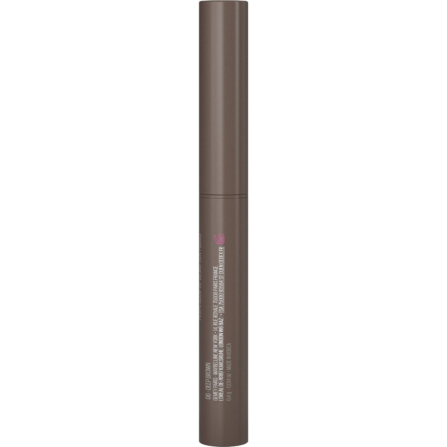 Maybelline New York Brow Extensions Eyebrow Pomade Crayon Defining Eyebrow, 06 Deep Brown