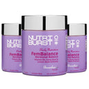 Nutriburst - FemBalance Hormone Balance for Women - Vegan Vitamin B6, Lemon Balm + Dong Quai - Regulate Hormones, Support Nervous System + Reduce Tiredness - 3 x 60 Gummies / 3 Month Supply