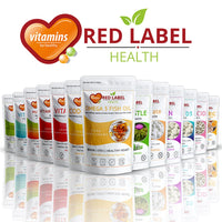 Red Label Health Vitamin D3 4000 IU 200 Tablets, Maximum Strength Vitamin D3 Supplement, Easy to Swallow Vitamin D3 Tablets - Made in The UK