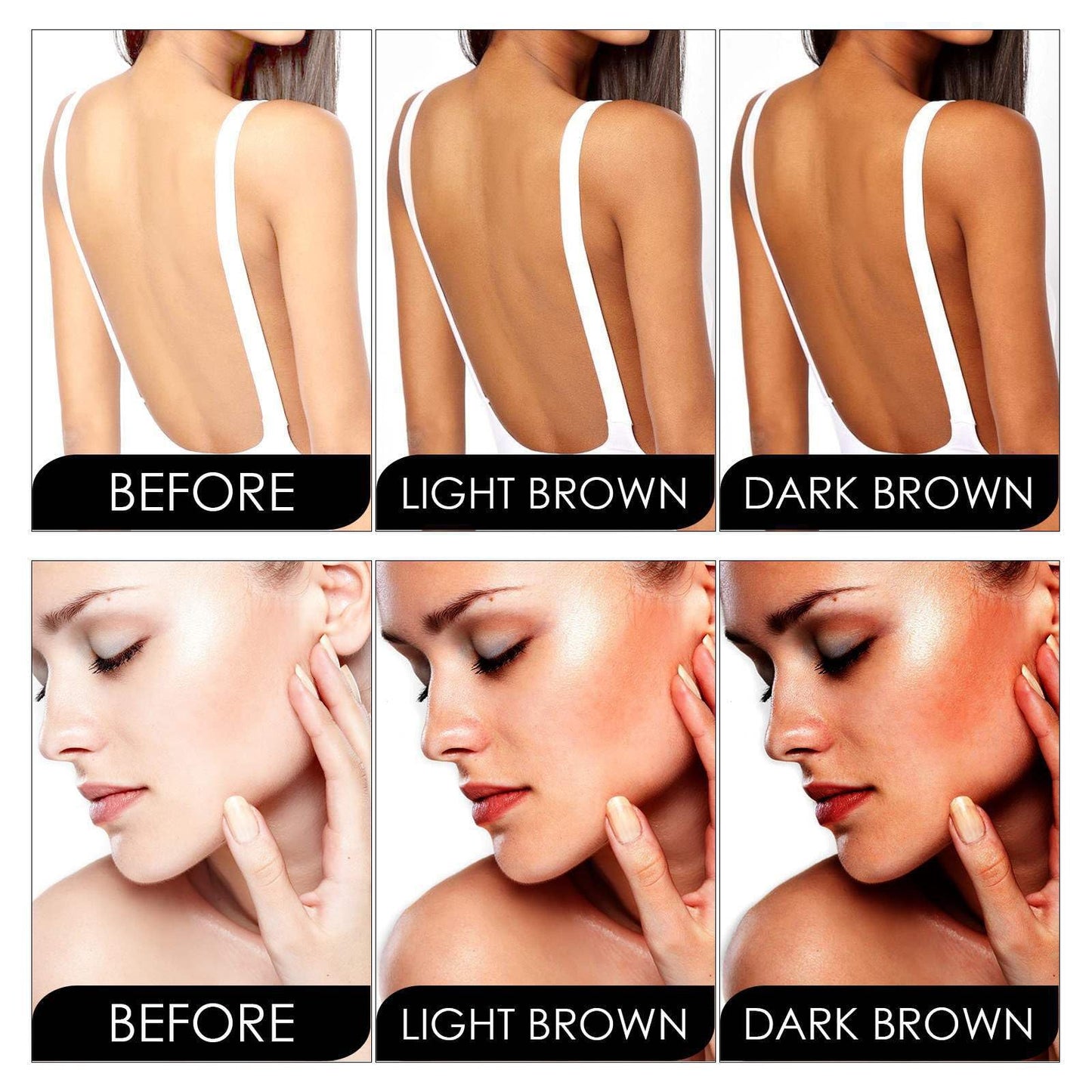 60ML Zeria Sunless Tanning Drops,Zeria Tanning Drops U Drink,Tan-ning D-rops Self Tanner,Dolcelove T-anning D-rops