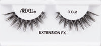 Ardell False Eyelashes Extension FX D Curl Black Long Flared To Widen Eyes Almond Deep-Set Eyes Silky-Soft Knot-Free Invisiband Comfortable Wear Vegan-Friendly Eyelashes
