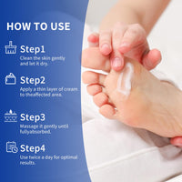 Shengqialun Urea 42% Foot Cream, Foot Cream for Cracked Heels and Dry Skin, Cracked Heel Repair Cream for Feet and Hand, Urea Cream for Hand,Foot and Body Care Deep Moisturizing Callus Remover