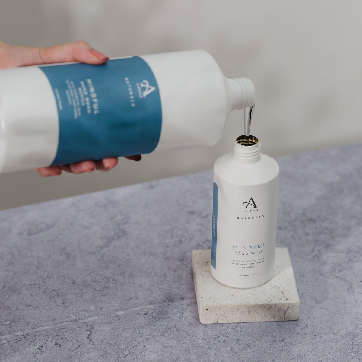 Arran Sense of Scotland Naturals Renew Ylang & Cedarwood Hand & Body Lotion (250ml) Fast Absorbing Non Greasy Vegan Cruelty Free