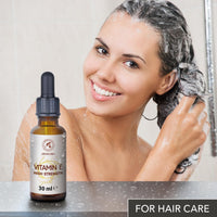 AROMATIKA trust the power of nature High Strength Pure Vitamin E 30 ml - Vitamin E Drops - Natural - Cosmetic Base - Vitamin E for Skin Care - for Face - Skin - Hair - Nails - Lips - Beauty