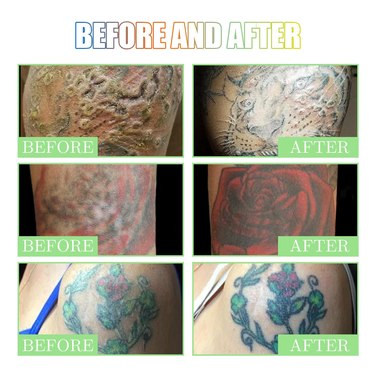 Eveloveu 2PCS Tattoo Body Moisturizer Tattoo Care Cream Moisturizes, Brightens and Enhances Color Daily After Tattooing