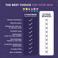LivaClean 240 Count Colorful Star-Shaped Pimple Patches for Face – Hydrocolloid Acne Patches – Cute Pimple Patches, Pimple Stickers, Zit Dots, Hydrocolloid Bandages, Acne Stickers