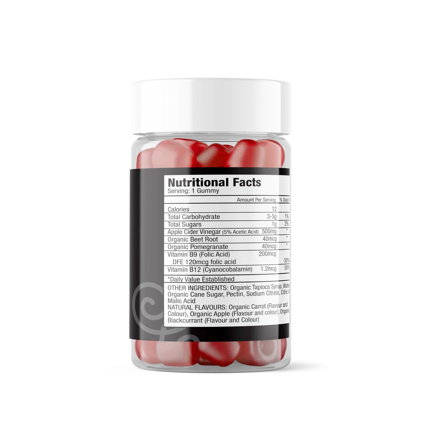 SUPPLEMENT PARADISE Bedowell Keto+ ACV Gummies 1 Month Supply