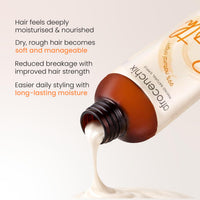 Afrocenchix Smooth Moisturising & Styling Cream, with Aloe Vera, Shea Butter & Coconut Oil extracts to Moisturise, Soften, Minimize Breakage & Make Styling Easy for Afro & Curly Hair, 60 ml