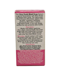 Dizzy Panda Blush Drops - Blush Radiance with Shea Butter & Omega Fatty Acids, 30ml
