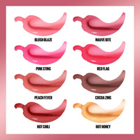 Maybelline New York, Lifter Plump Lip Gloss, Lasting Plump, Heated Formula with Hyaluronic Acid and Chilli Pepper, XL Wand, Vegan Formula, Shade: 006 Hot Chili