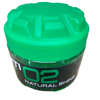 Lorenti Hair Styling Gel | Strong Hold, Edge Control Gum Effect Natural Shine 300ml (Green Natural Shine)