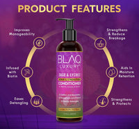 blaq luxury Blaq Luxury Sage & Lychee Repair and Strengthen Conditioner 12oz