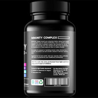 SASH Vitality Sash Vitality Immunity Complex Pro+ Immune System Booster with Vitamin D3 - High Strength Immune Support Supplements Immune System Vitamins Zinc, Elderberry, B12, C, Turmeric & More-120 Vegan Capsules