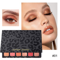 Generic 24 Color Leopard Print Eyeshadow Palette - Matte and Shimmer Shades Easy Blending Eyeshadow, Natural, Nude, Brown, and Smokey Makeup for Women Bold Party Look