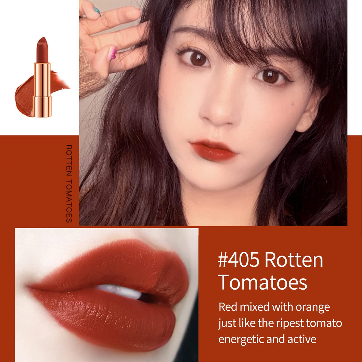 Newvenper Matte Lipstick Set 3 Colors Lip Stick with Chain Bag Package Velvet Lip stick Gift Box Set Waterproof Non-Stick Cup Long Lasting Retractable Lipstick Set 3.5gx3 Pcs, Silver