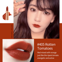 Newvenper Matte Lipstick Set 3 Colors Lip Stick with Chain Bag Package Velvet Lip stick Gift Box Set Waterproof Non-Stick Cup Long Lasting Retractable Lipstick Set 3.5gx3 Pcs, Silver