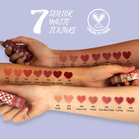 Anglicolor Pale Pink Lipstick,Matte,Smooth,Waterproof,Highly Pigmented Lipsticks（04#Pale Pink）