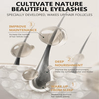 HERBENJOY Eyelash Serum, Herbenjoy Eye Lash Serum Growth,Eyelash Growth Enhancer, Eye Lash Serum To Growth Longer, Fuller, Stronger 4ml