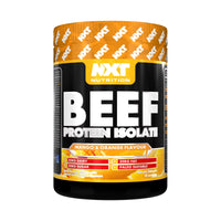 NXT Nutrition NXT Beef Protein Isolate 540g - High Protein Powder in Natural Amino Acids - Paleo, Keto Friendly - Dairy and Gluten Free | 540g | Mango & Orange