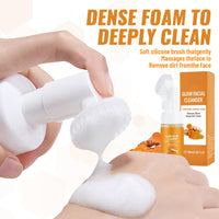 Asheyya 2 Pcs Turmeric Face Wash, Foaming Pure Glow Cleanser for Deep Cleansing & Moisturizing (100ml/PCS)
